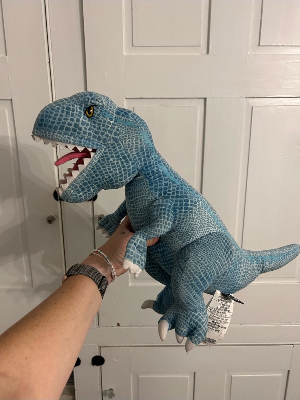 Jurassic World Dinosaur "Blue"‎ the Velociraptor Pillow Buddy Plush Toy 18" Dino